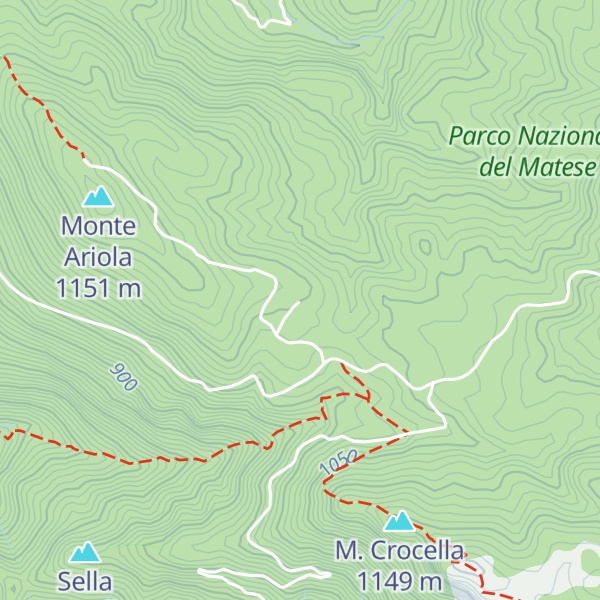 Map of Rifugio Monte Ariola