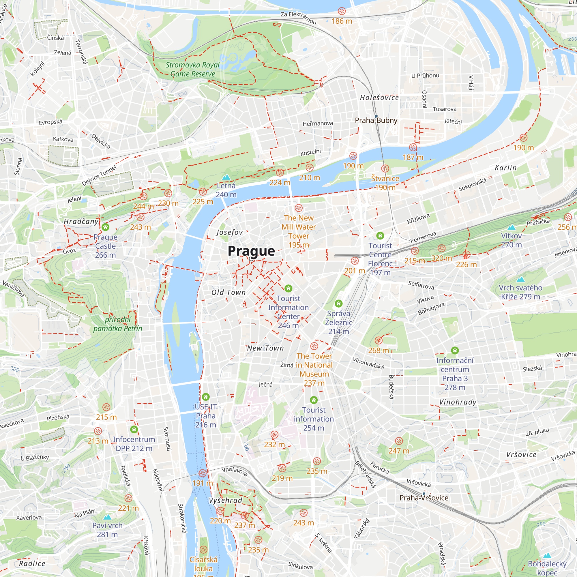Tourist Information Center map