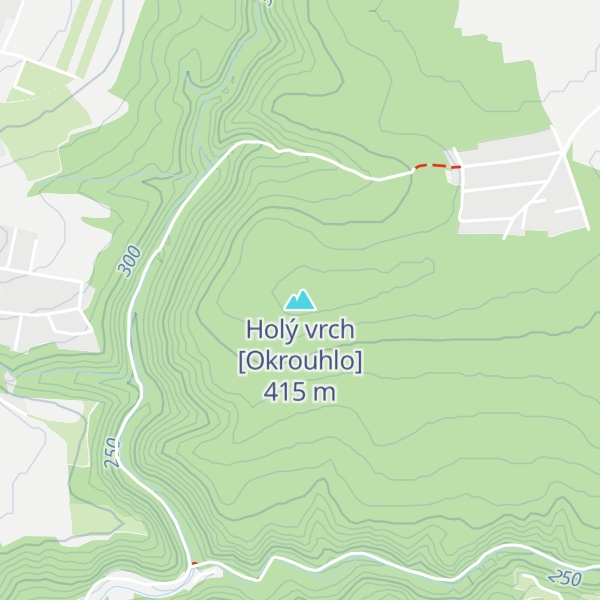 Map of Holý vrch [Okrouhlo]