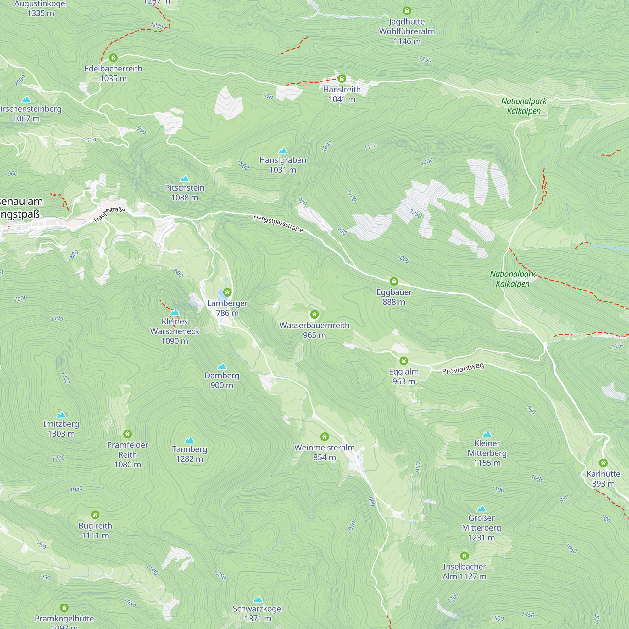 Wasserbauernreith map