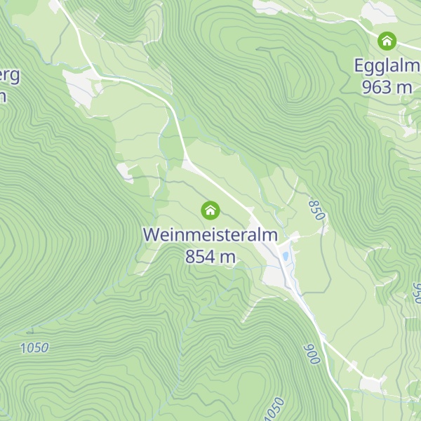 Map of Weinmeisteralm