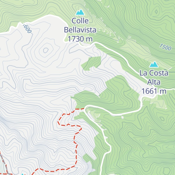 Map of Colle di Mastro Cosimo