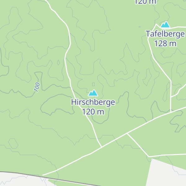 Map of Hirschberge