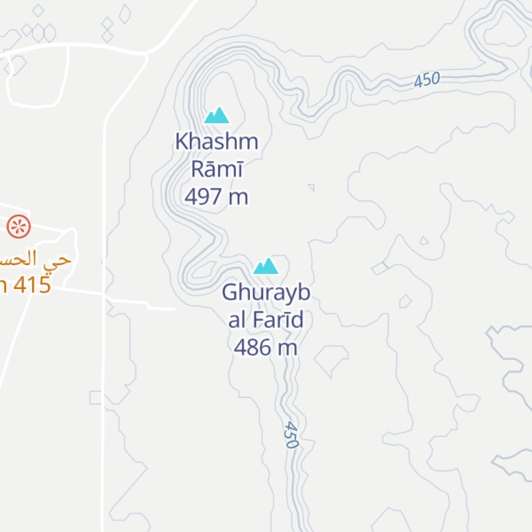Map of Ghurayb al Farīd
