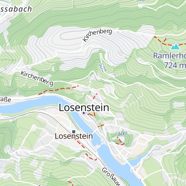 Map of Landesjugendhaus Losenstein