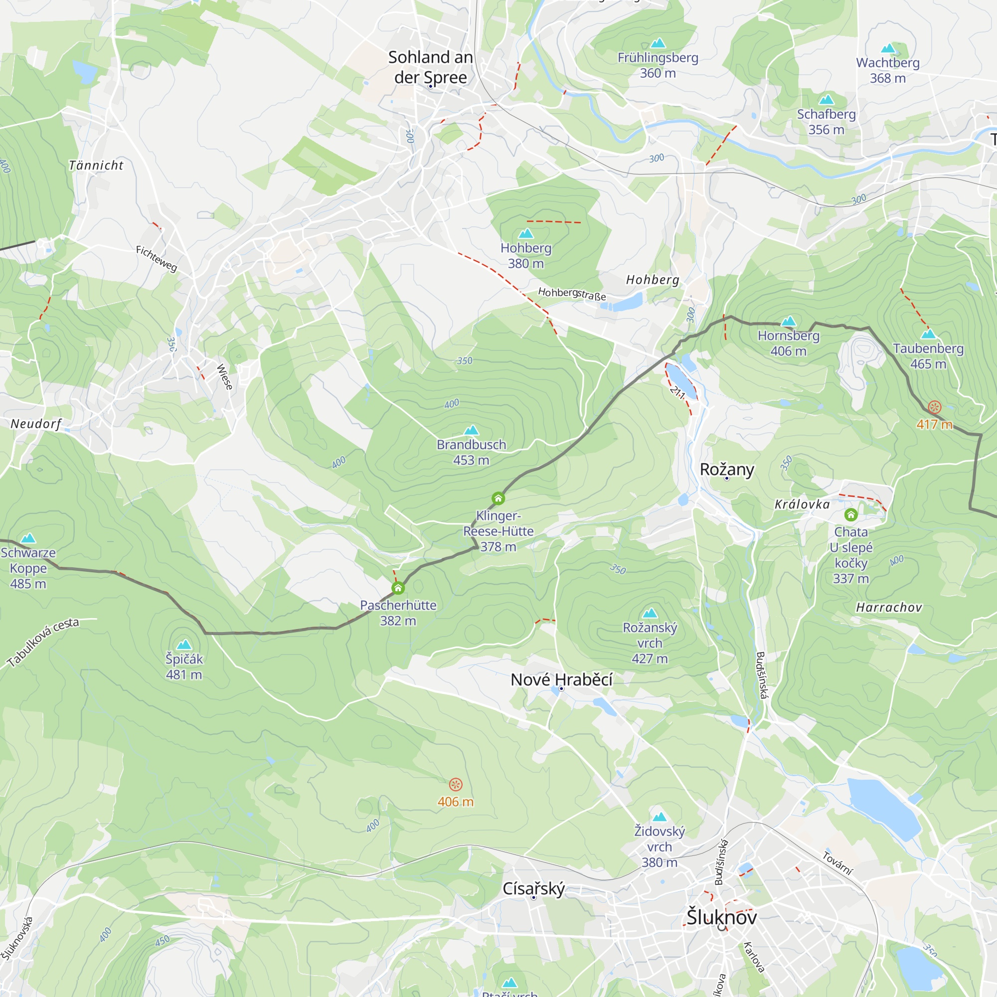 Klinger-Reese-Hütte map