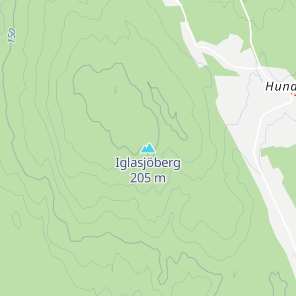 Map of Iglasjöberg