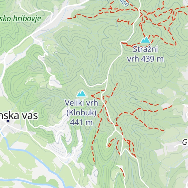 Map of Koča Klobuk