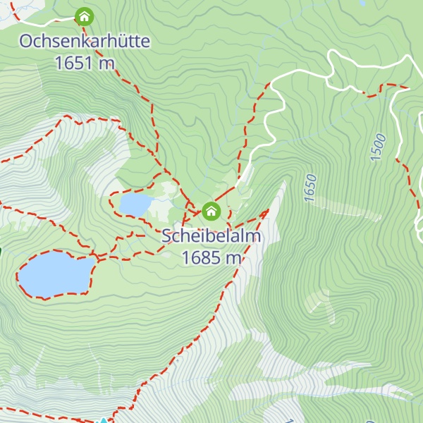 Map of Scheibelalm