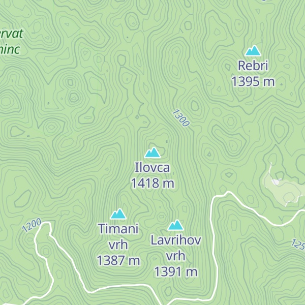 Map of Ilovca