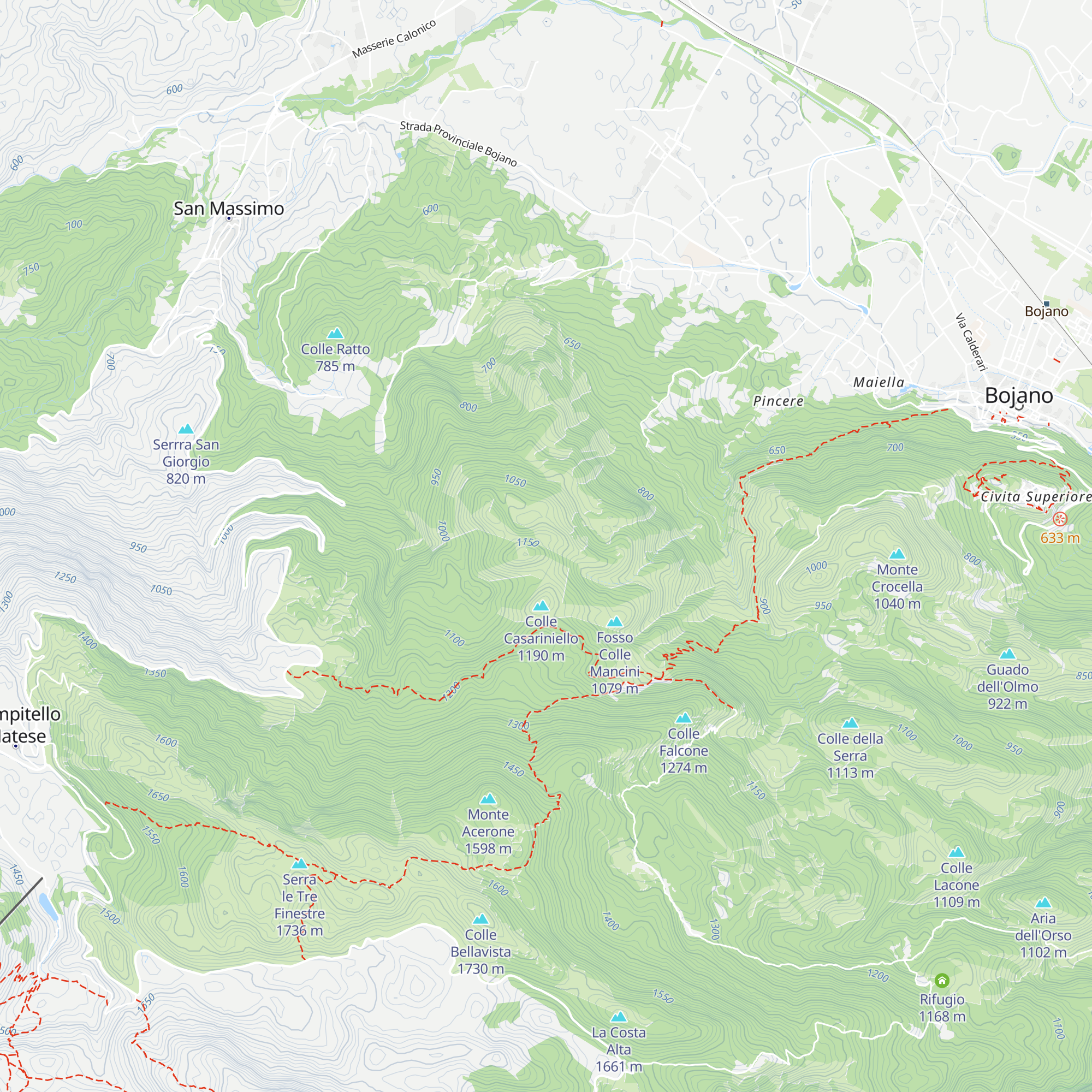 Casella Ru Prat map