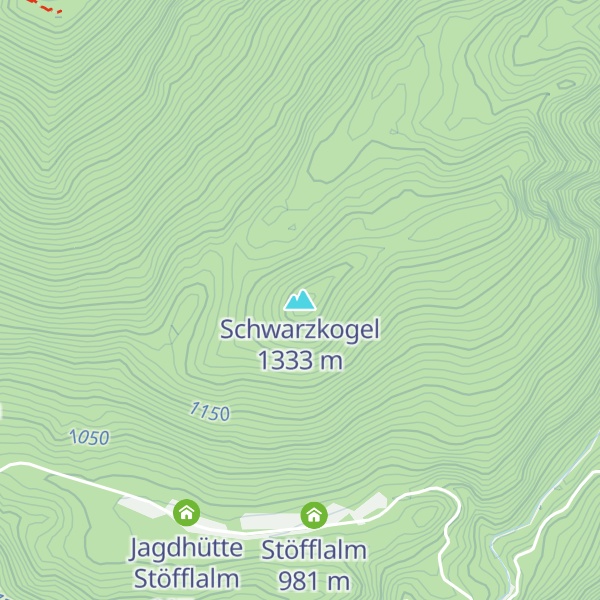 Map of Schwarzkogel