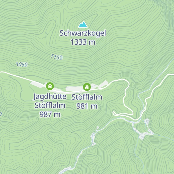 Map of Stöfflalm