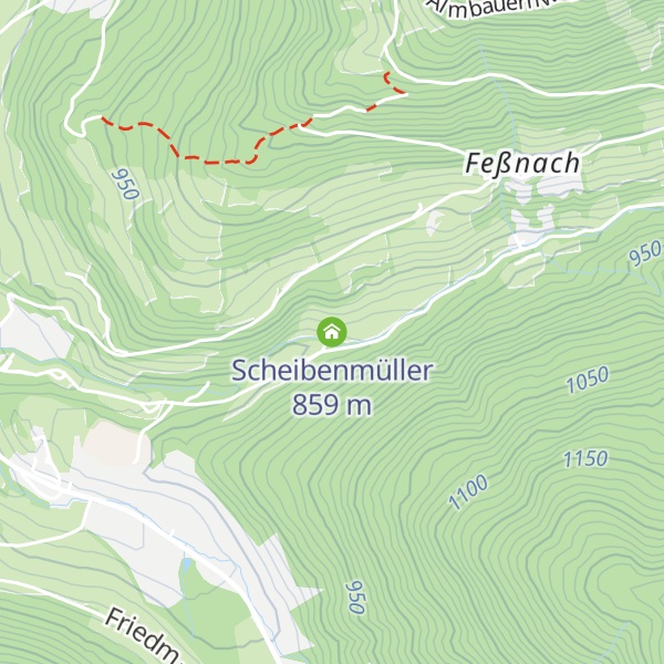 Map of Scheibenmüller