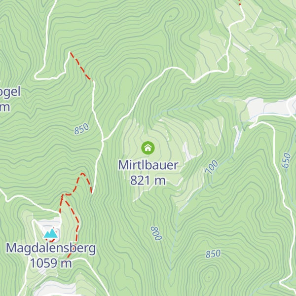 Map of Mirtlbauer