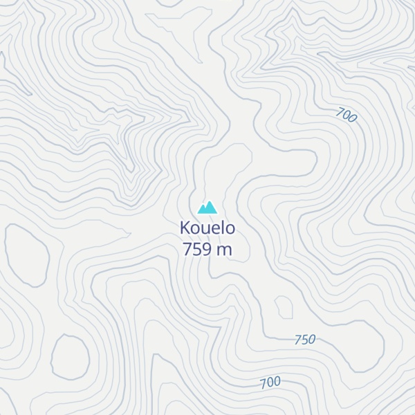 Map of Kouelo
