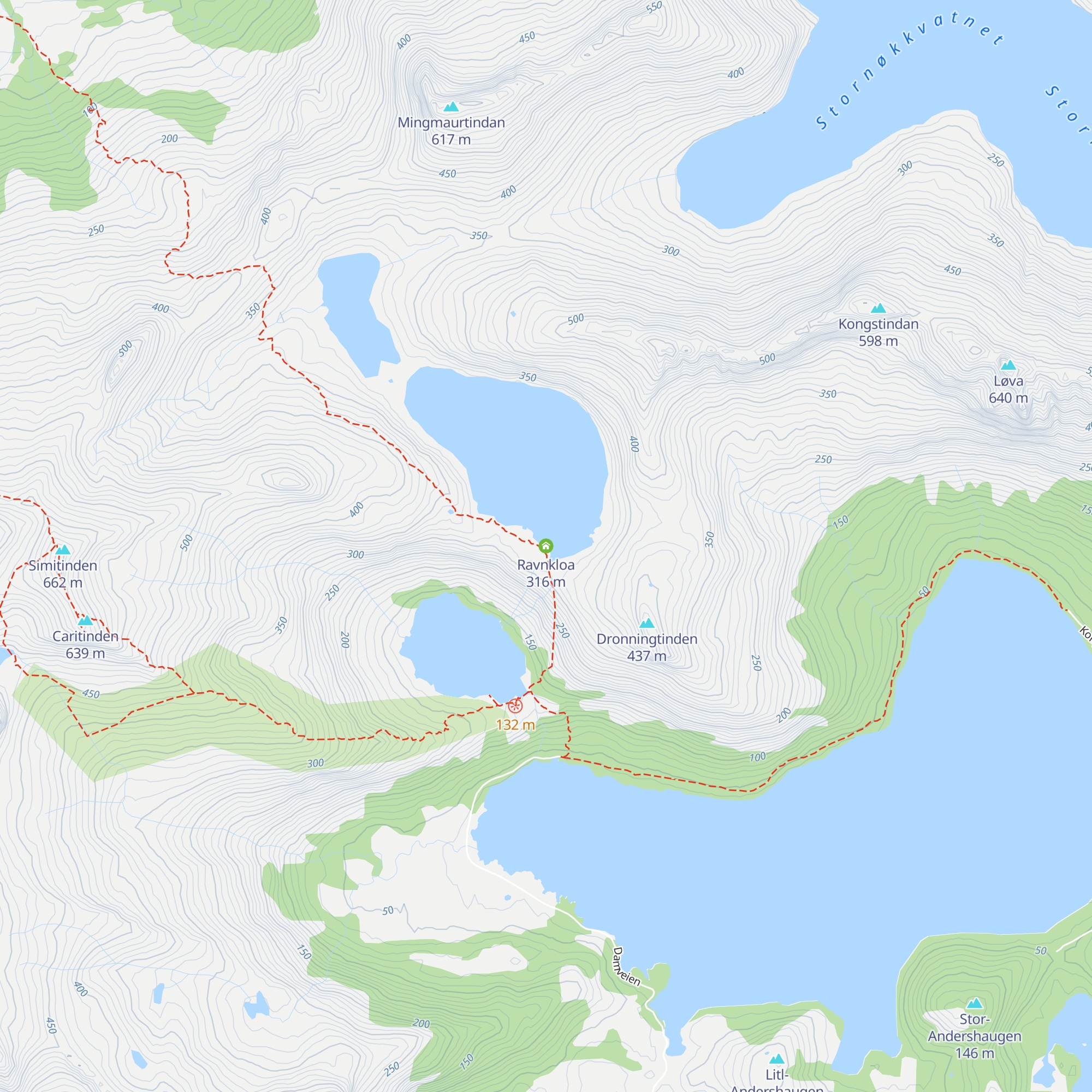 Ravnkloa map