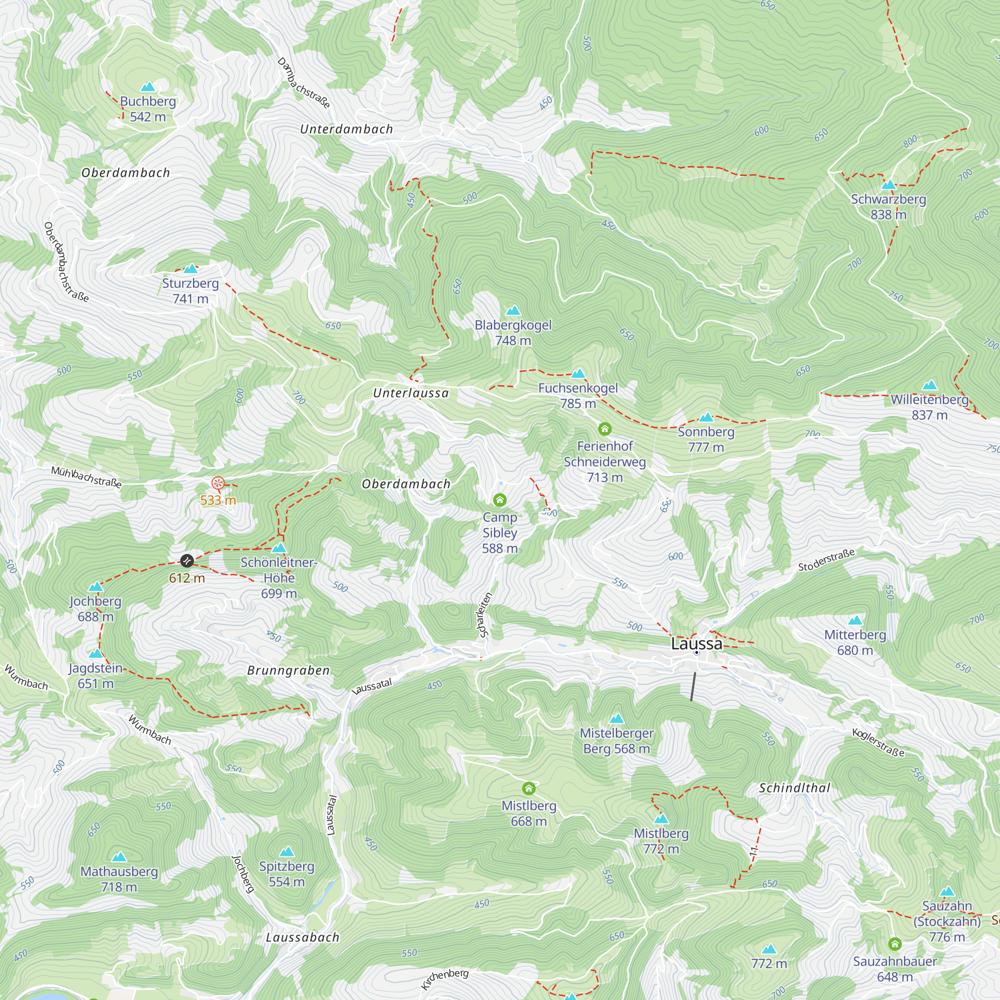 Camp Sibley map