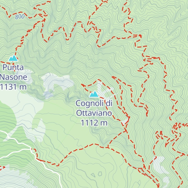 Map of Cognoli di Ottaviano