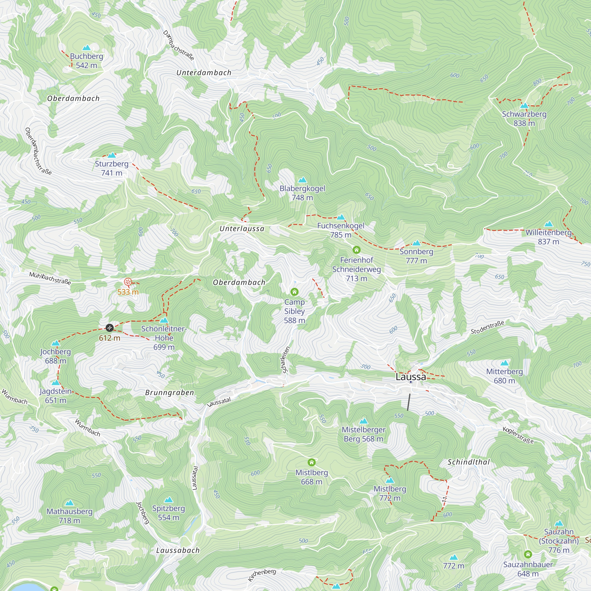 Schwedenhütte map