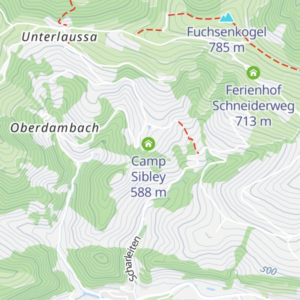 Map of Schwedenhütte