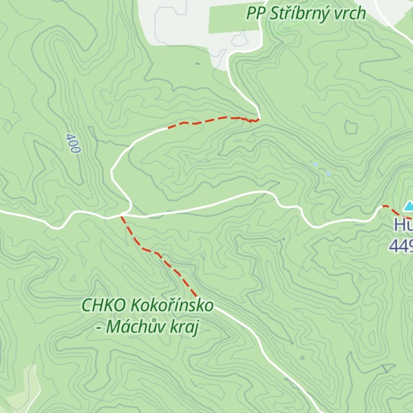 Map of Špalek
