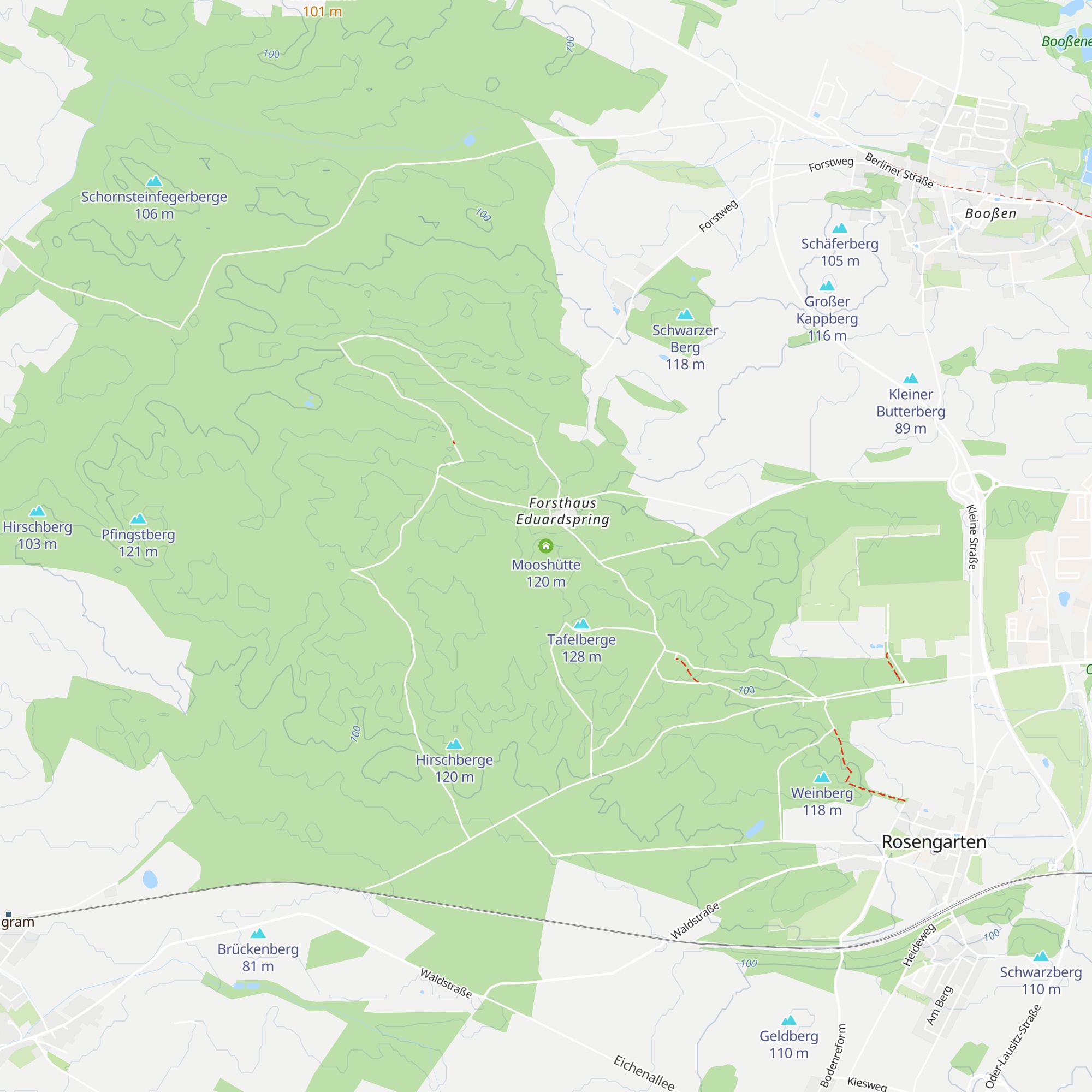 Mooshütte map