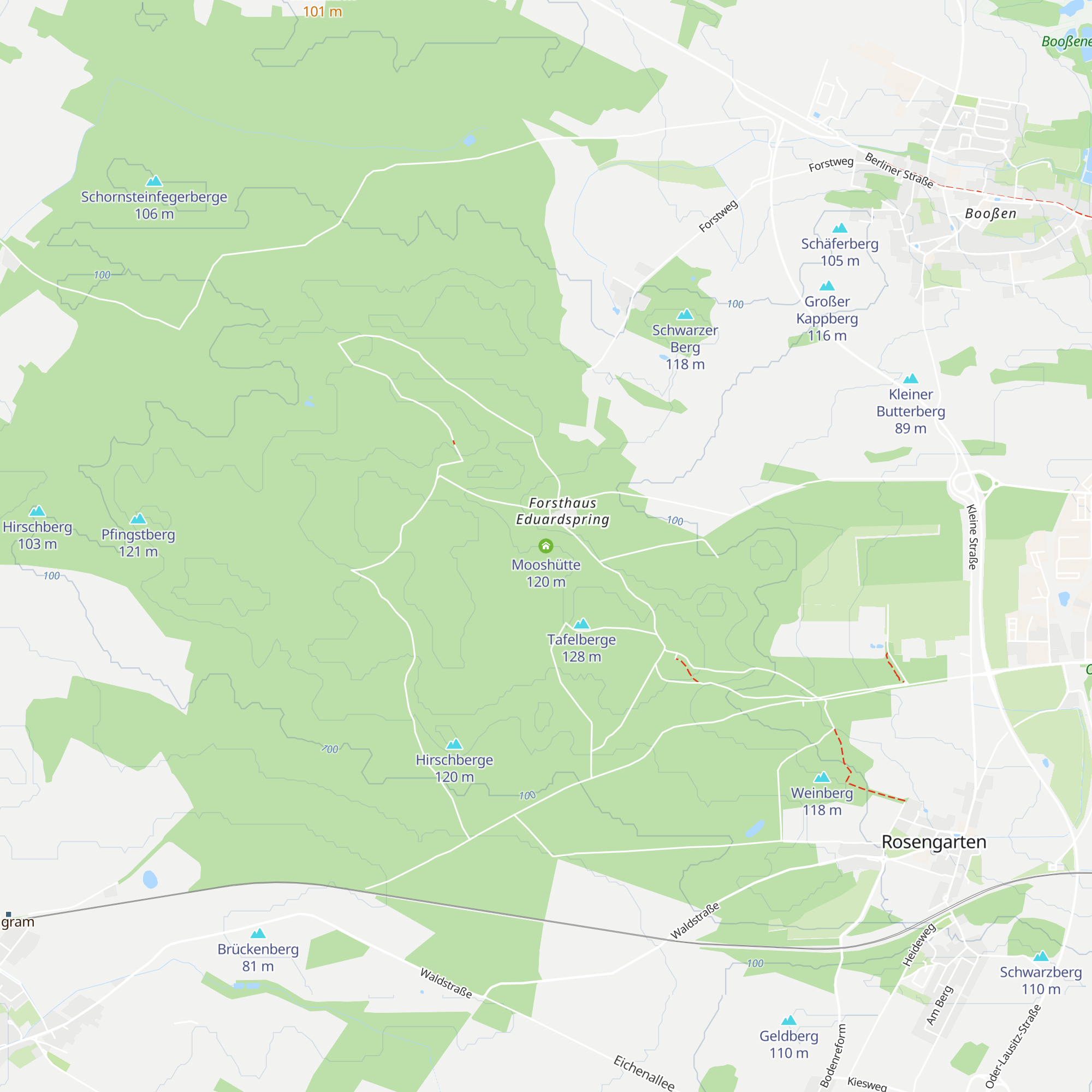 Mooshütte map