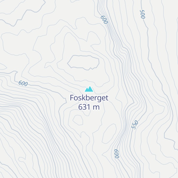 Map of Foskberget