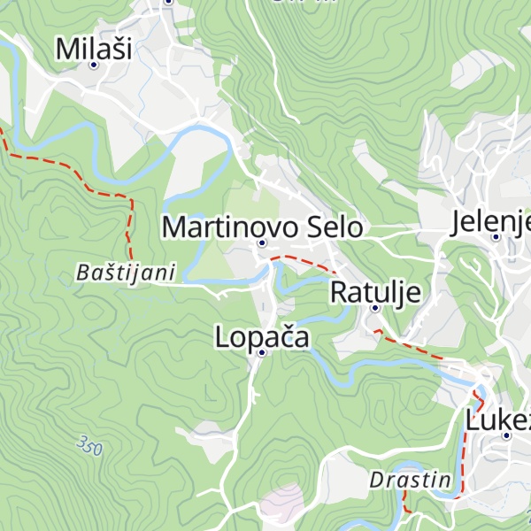 Map of Mlin