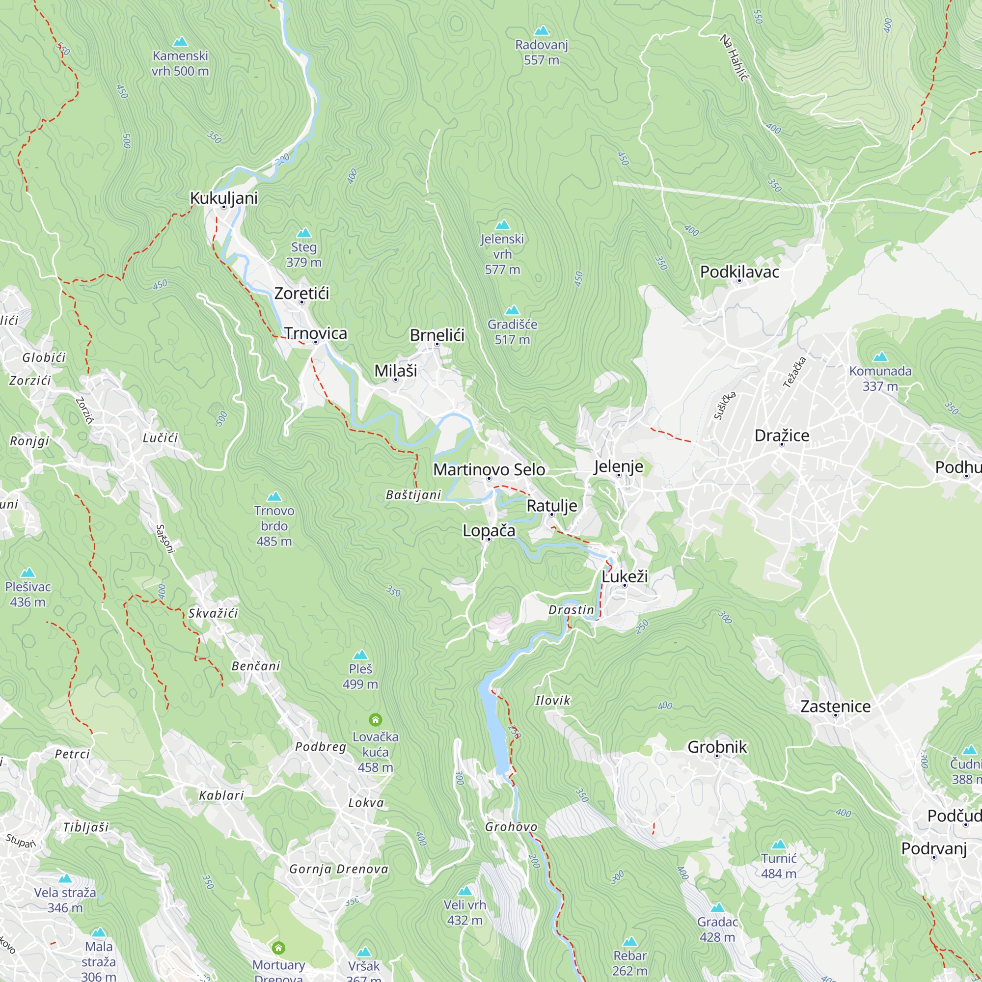 Mlin map