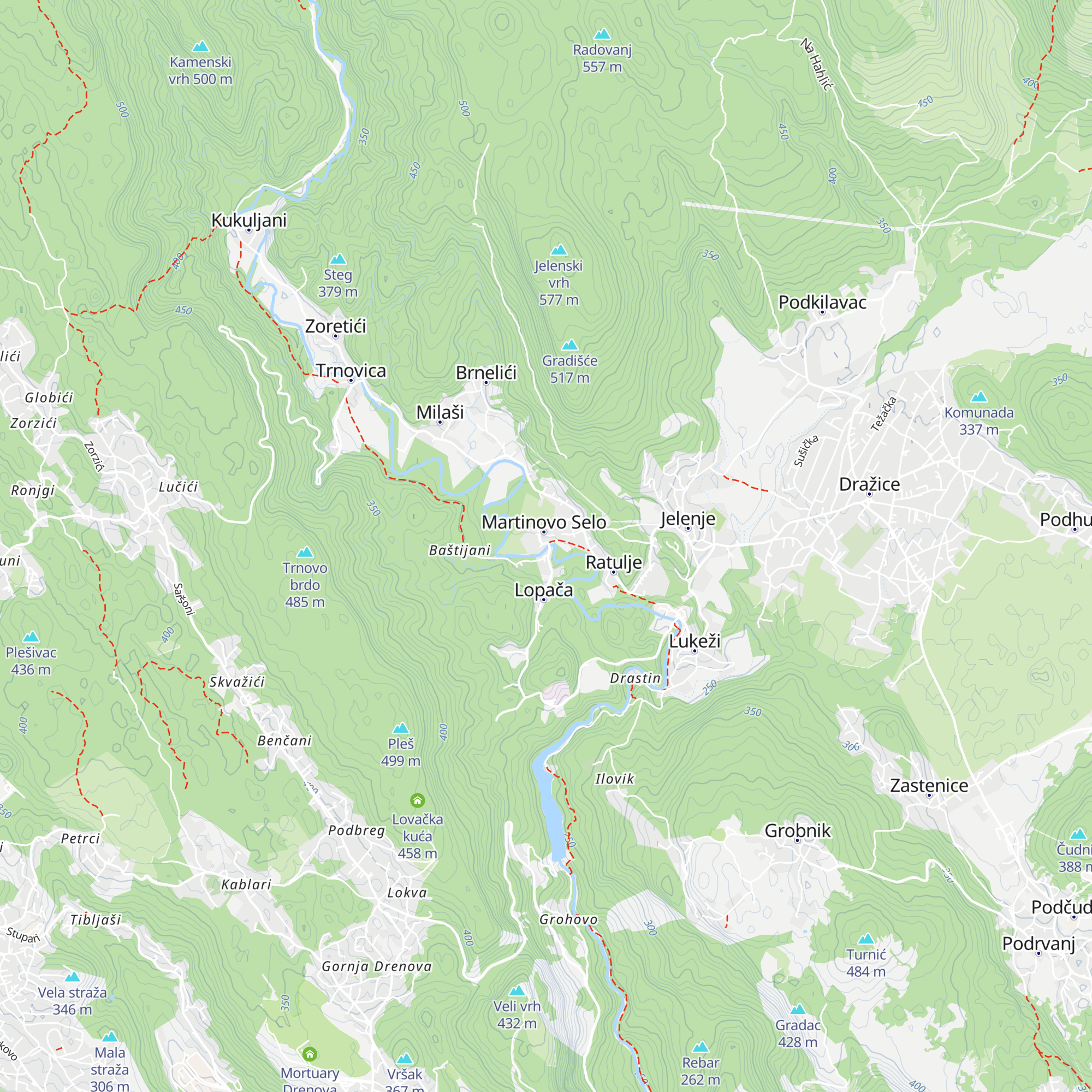 Mlin map