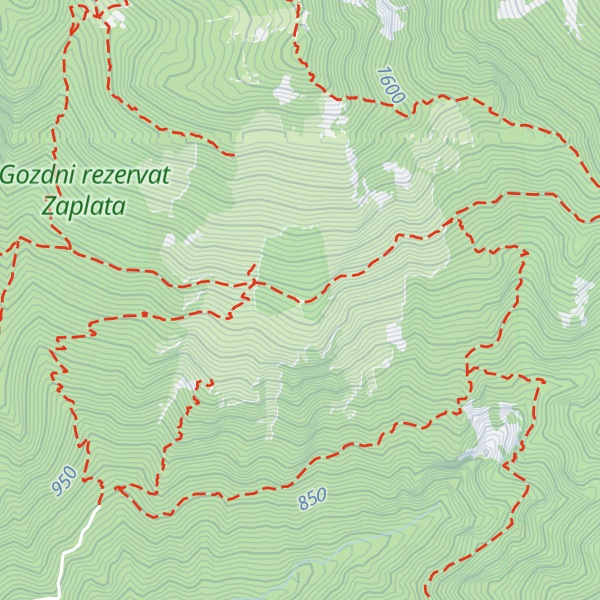 Map of Zavetišče v Hudičevem borštu