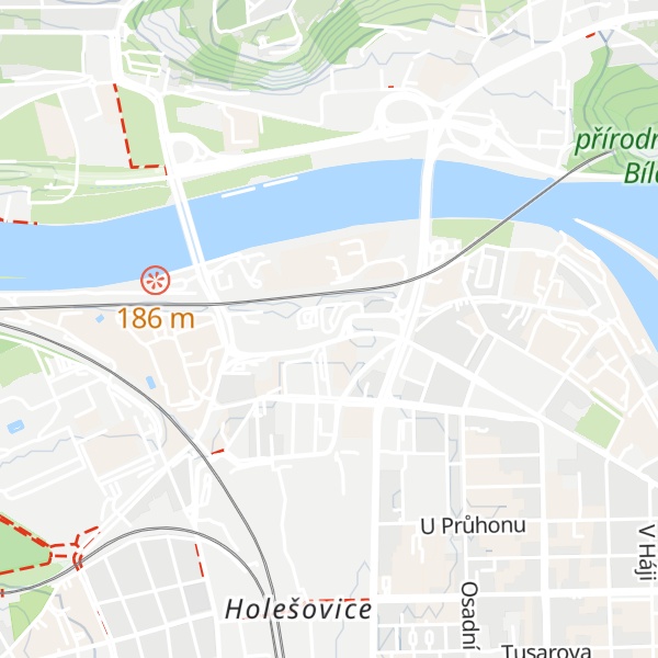 Map of Informace o spojích