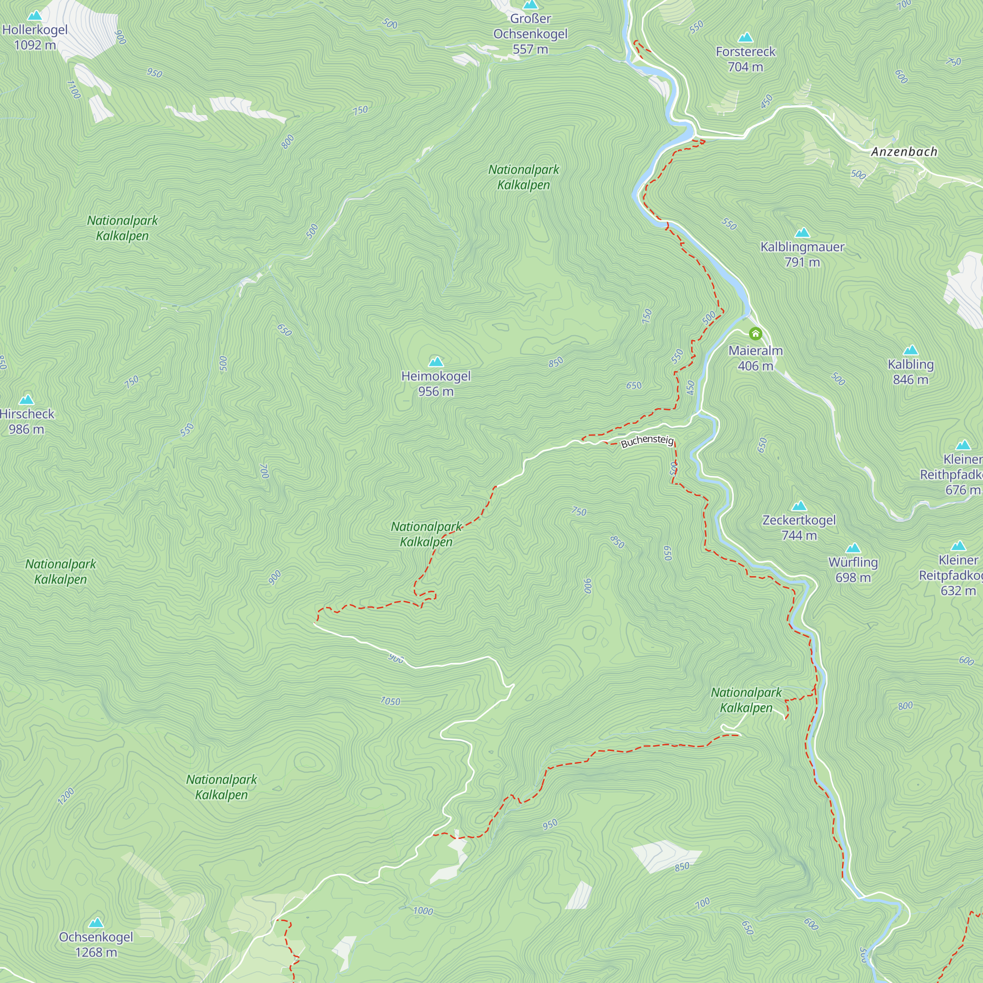 Klaushütte map