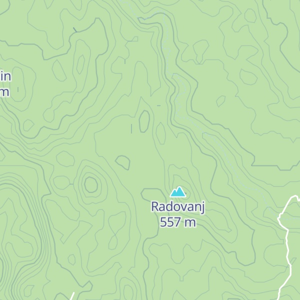Map of Lovačka kuća Radovanj
