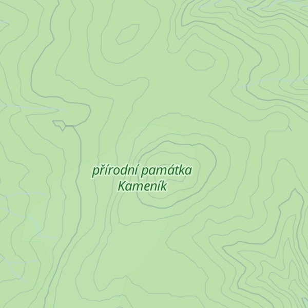 Map of Velký Kameník