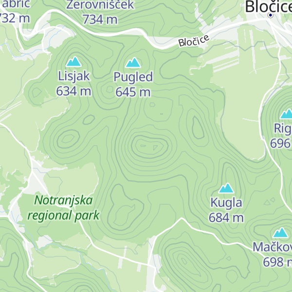 Map of Drstvenik