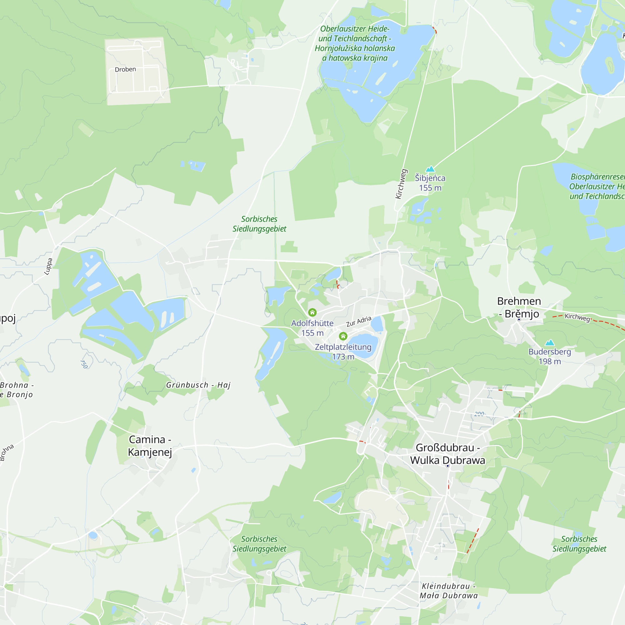 Adolfshütte map