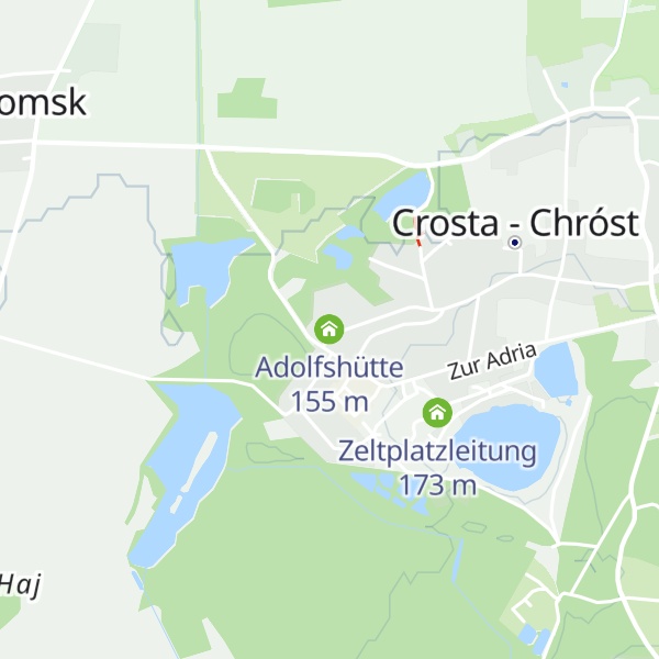 Map of Adolfshütte