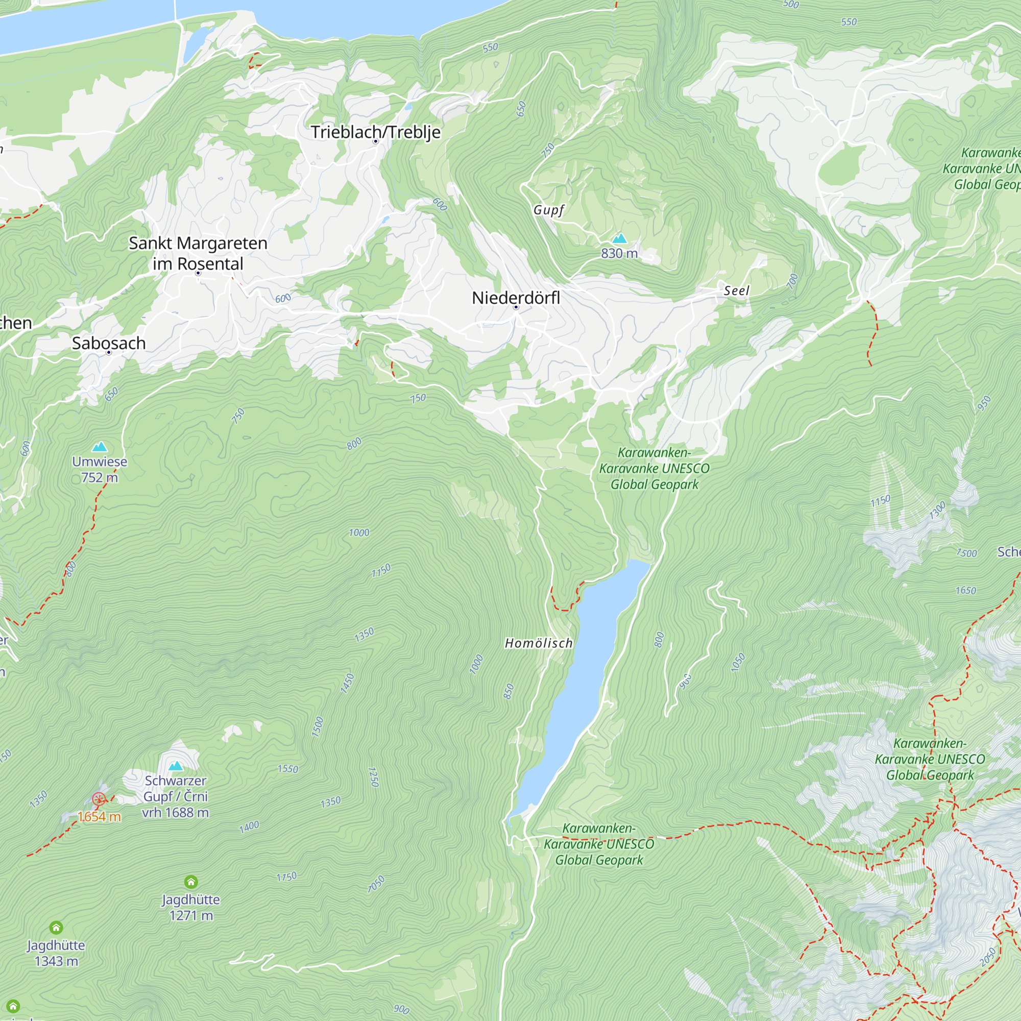 Piskernig map