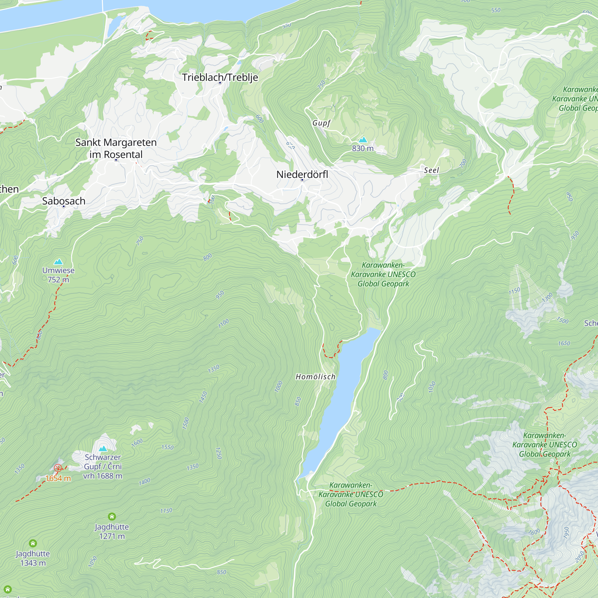 Piskernig map