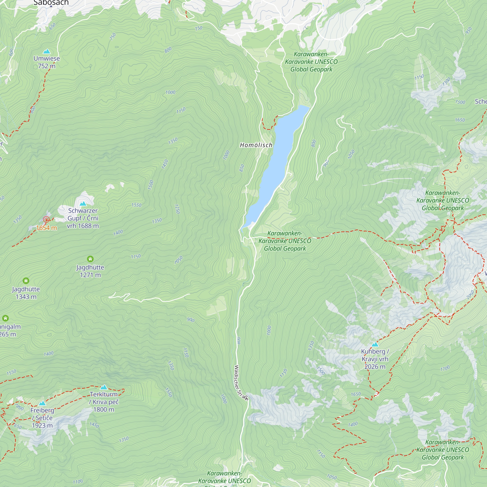 Šribar map