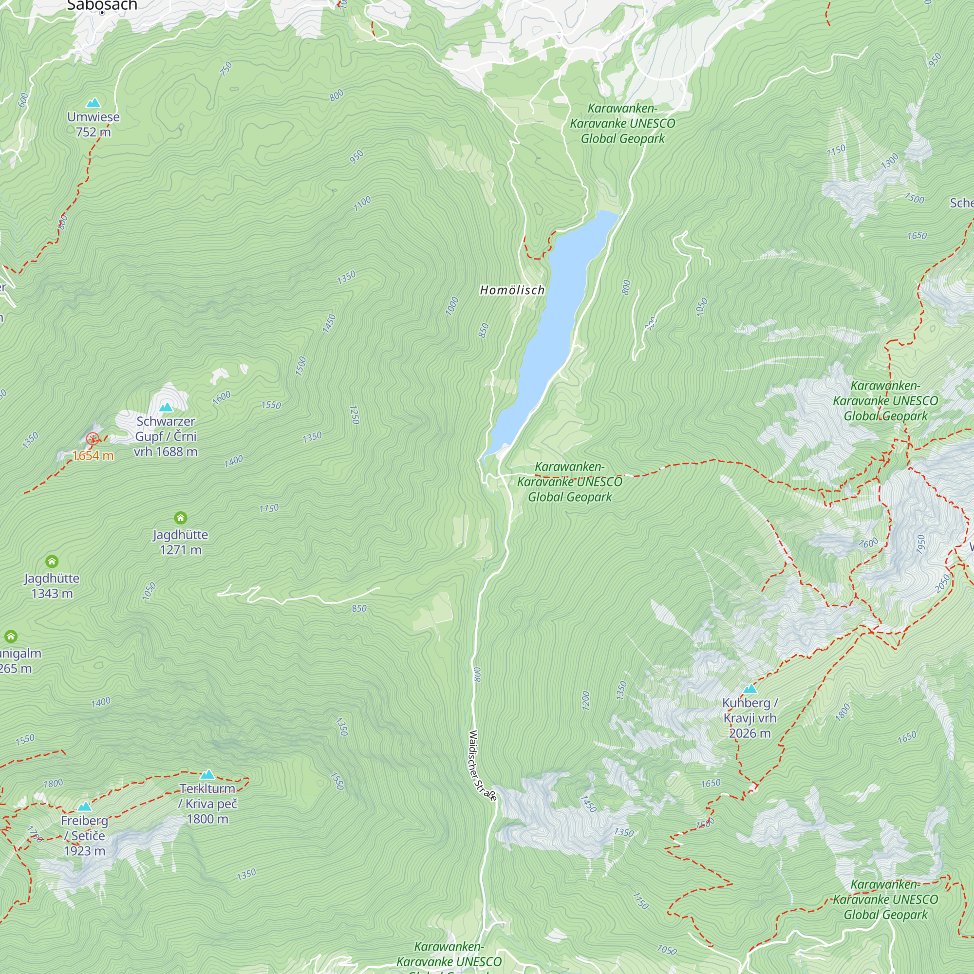 Šribar map