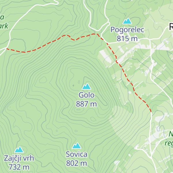 Map of Golo