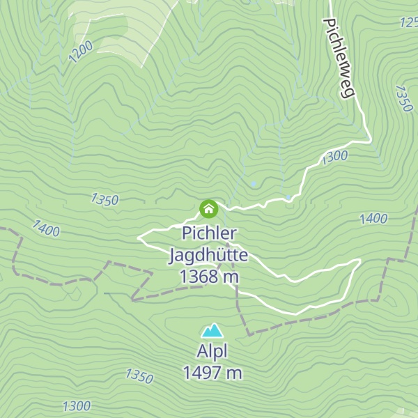 Map of Pichler Jagdhütte
