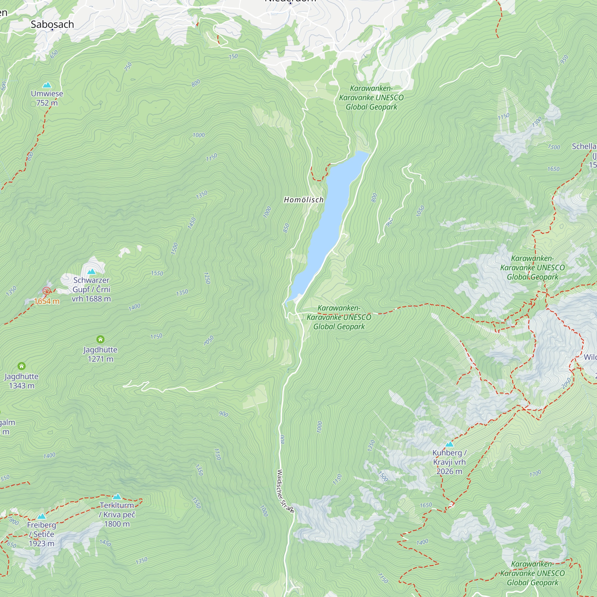 Stauseewirt map