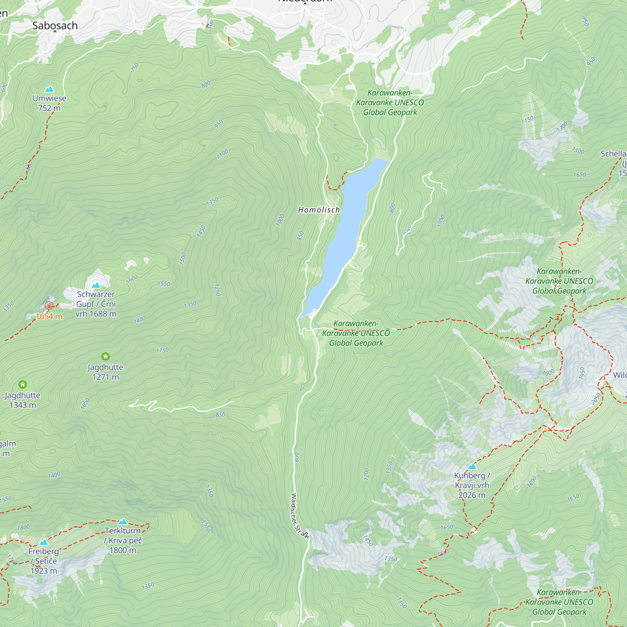 Stauseewirt map