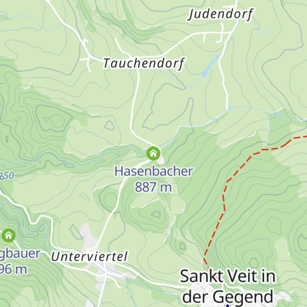 Map of Hasenbacher