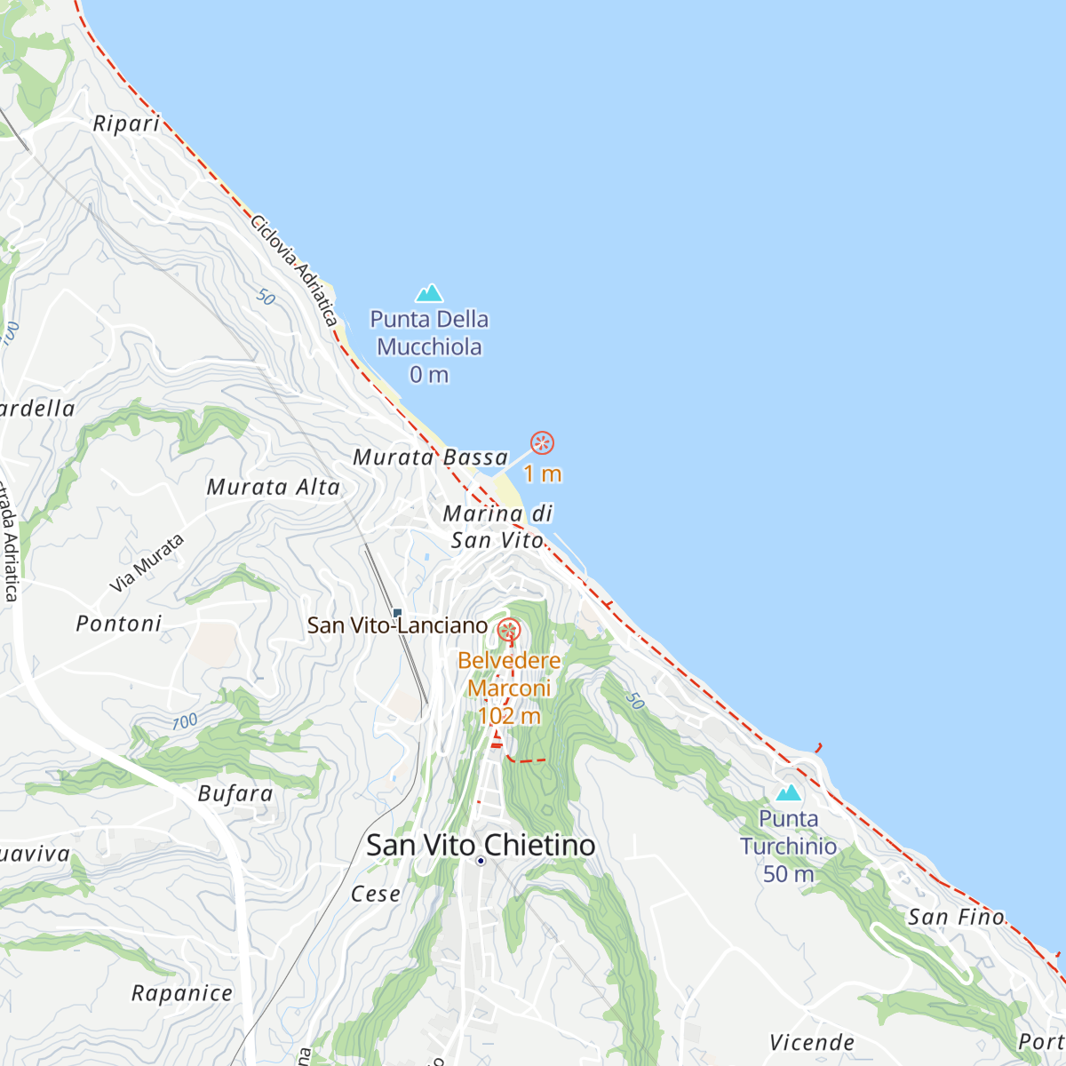 Informazioni turistiche map